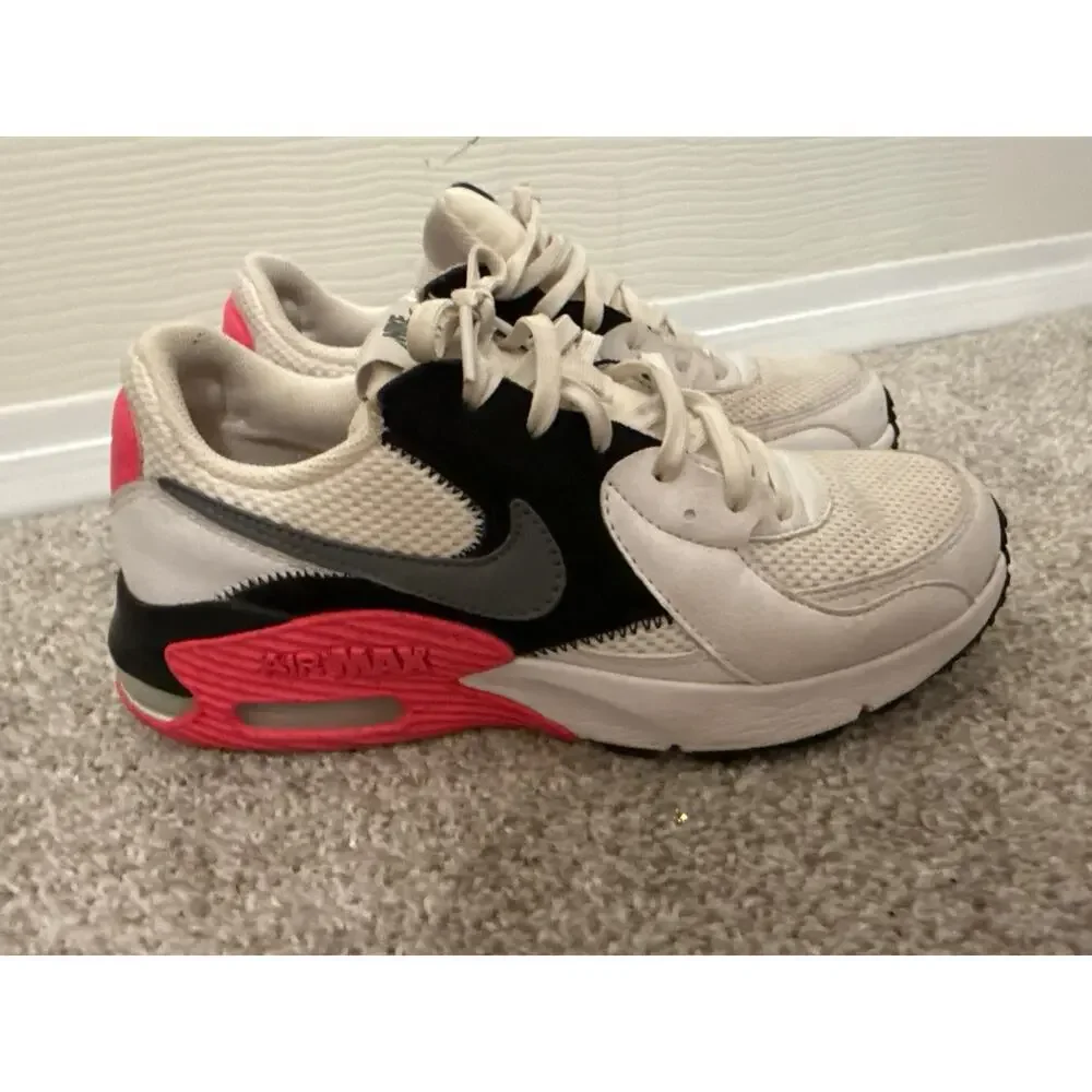 Nike Air Max Excee Women's Sneaker in White Rush Pink, sz 7.5